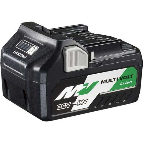 Batterie Multi Volt 18V/36V 5Ah/2,5Ah – Lithium-ion – Temps de charge 32 min – Compatible outils HIKOKI et HITACHI - BSL36A18 (1/4)
