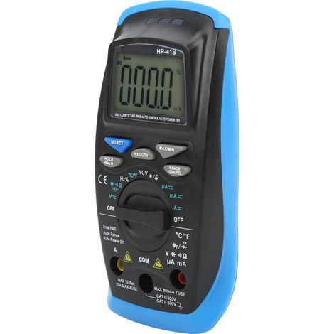 Multimètre numérique HP-41B - Testeur de valeur efficace vraie (True RMS) pour tension, courant, résistance et fréquence AC/DC (1/5)