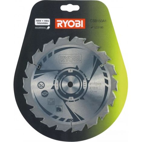 Hoja para sierra de sable ryobi csb184a1/ 184mm/ compatible con r18cs7-0 one+