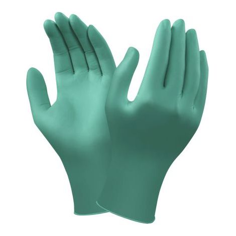 Gants jetables Ansell TouchNTuff® 92-600 taille 9,5-10, XL, Nitrile Non poudrés, x 100 gants ( Prix pour Boîte de 100 )
