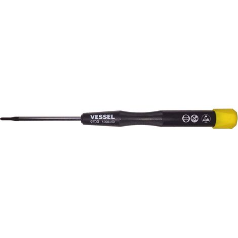 Tournevis de précision ESD (antistatique) +000x50 (1/5)