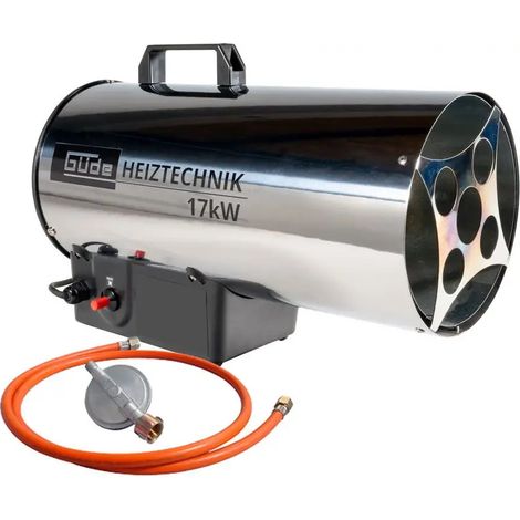 Güde Gasheizgebläse GGH 17 INOX 17kW mobiler Gasheizer 220-240 V (1/5)