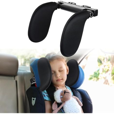 Repose Tete Voiture, Appuie Tete Voiture, Cale Tete Enfant Voiture, Soutien Tete Enfant Voiture, Cale-têtes avec mousse à mémoire de forme douce pour Enfants et Adultes, pour Dormir en Voiture Voyage (1/5)