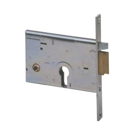 SERRATURA METALLO INFILARE ELETTRICA 14010 CISA  B.Q ZINC F.MM 16 F.SAGOM+SCR H.MM 82 E.MM 60 DX