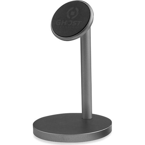 Supporto passivo Celly GHOSTDESK alluminio rotazione 360° (1/5)