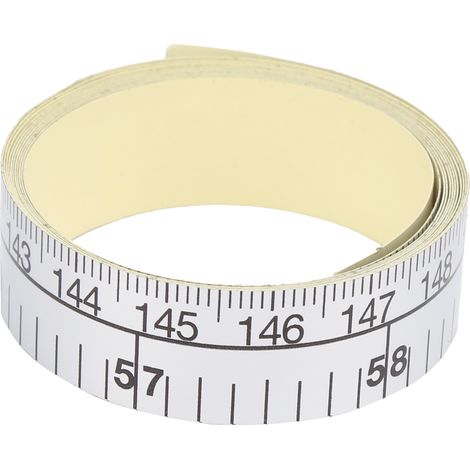 Adhesive Measuring Tape Double Scale Sewing Measuring Flexible Ruler Tailor Soft Tape Measure for Sewing Table (1/5)