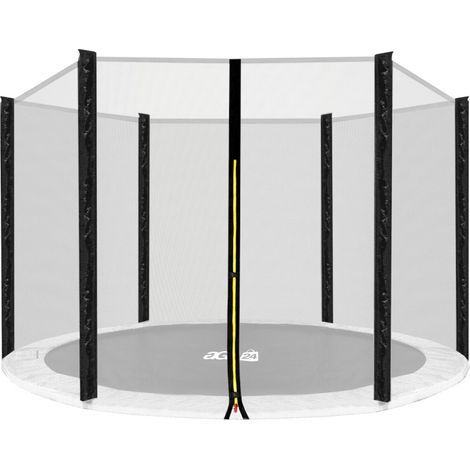 Aga Rete di protezione 305 cm per 6 aste Rete nera / Nera