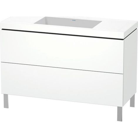 Duravit L-Cube c-bonded Ensemble vertical, 2 tiroirs, sans