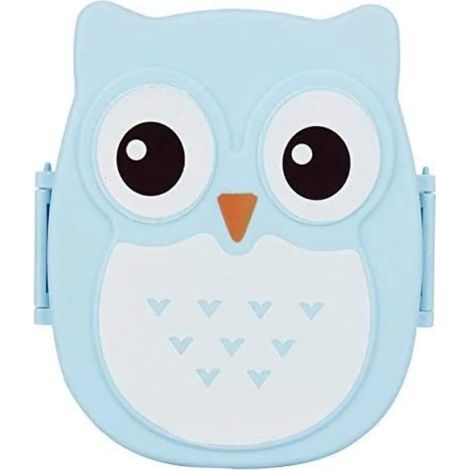 800 ml Brotdose für Kinder und Erwachsene, wiederverwendbare Bento-Box Lunchbox mit Besteck, Mikrowelle Heizung (Blau) (1/4)