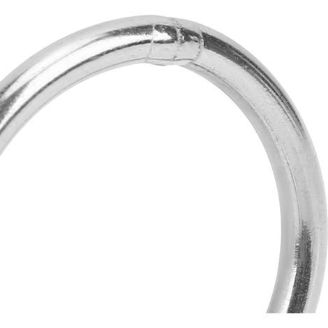 Anneau massif robuste en acier inoxydable 304