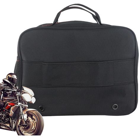 Sacs de rangement pour casques de moto - Sac de rangement en tissu Oxford Sac à main de moto portable, pour hommes, femmes, maris, amateurs, débutants, moto, plein air (1/5)