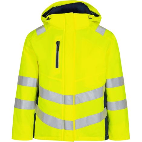 ENGEL Warnschutz Winterjacke Safety Damen 1943-930 Damen Gr. 2XL gelb/blue ink (1/3)