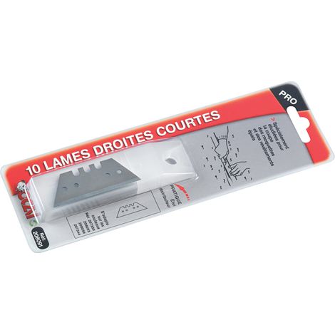 Lames droites pour cutter x100