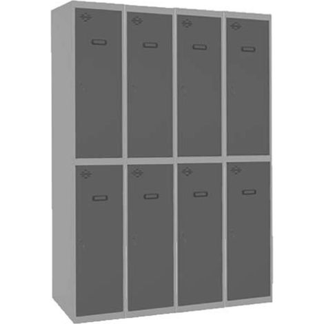 Taquilla Consigna SIMONRACK Simonlocker profesional dism.tandem 4/8 300 (1200) gr/an