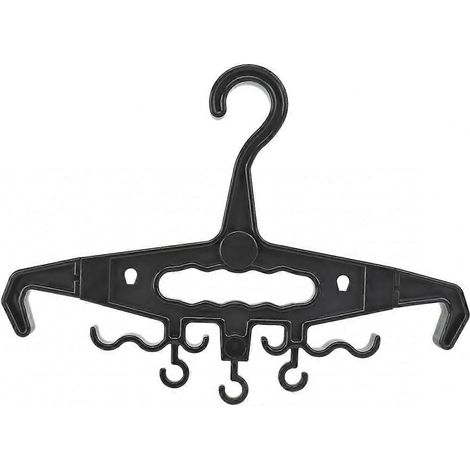 Hochleistungs-Kleiderbügel, robuste Rucksackhaken für Mäntel, robuste Kleiderbügel mit Clips, platzsparende Kleiderbügel