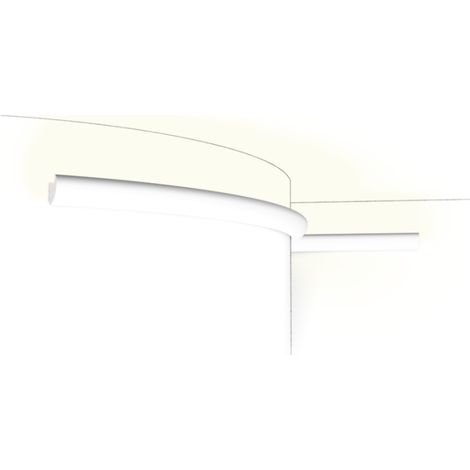 Profil flexible, design arrondi pour éclairage LED CX188F - L200 x H3,4 x L3 cm - ORAC DECOR
