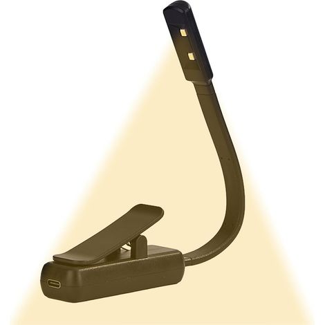 Lampe De Lecture LED – À Pince Rechargeable, Lampes Livre (1/5)