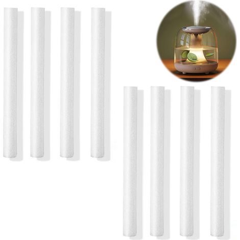 30 tiges filtrantes pour humidificateur - 10 x 0,8 cm