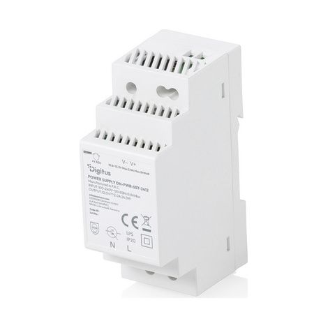 Digitus DN-PWR-SST-2412 Hutschienen-Netzteil (DIN-Rail) 12 V/DC 2 A 24 W Inhalt 1 St. (1/5)