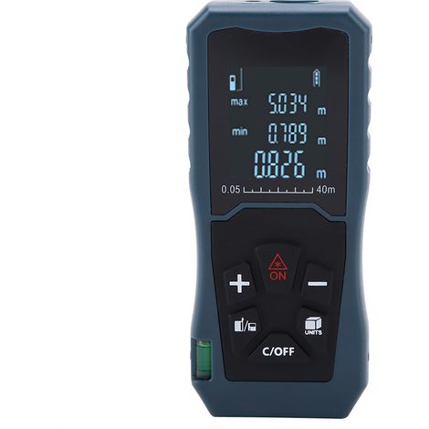 Télémètre laser numérique, mesureur de distance laser, ruban de mesure de distance (S40) (1/5)