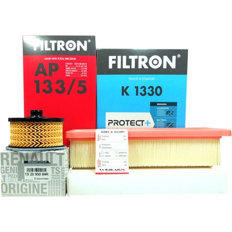 3 x Filtre Dacia Dokker Lodgy 1.2 TCe 115 (1/4)