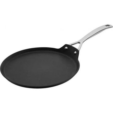 Le Creuset Crepepfanne 28 cm Schwarz Aluminium