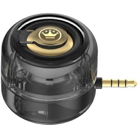 Mini-enceinte portable Y12, enceinte universelle avec connecteur 3,5 mm, amplificateur pour téléphone portable et caisson de basses externe A (1/5)