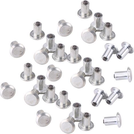100pcs 9mm / 0.35" Roue Pneu Goujon Vis Neige Pneu Pointes pour Voiture Auto SUV ATV (1/5)