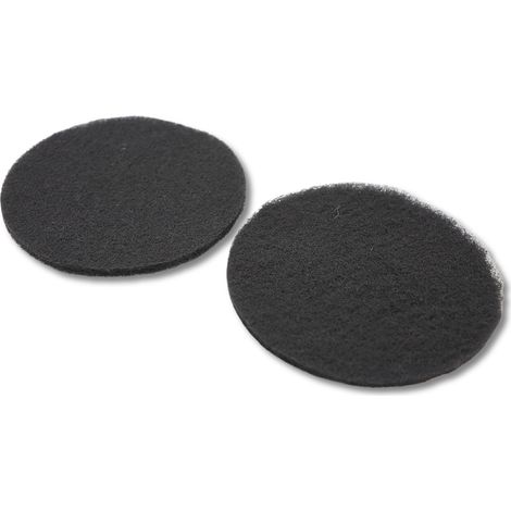 Ersatzteil - Lot de 2 filtres charbon  205X -  - BRANDT, SAUTER, THERMOR, BLOMBERG, DE DIETRICH, AIRLUX, SAMET, CANDY, WHIRLPOOL, IKEA (1/2)