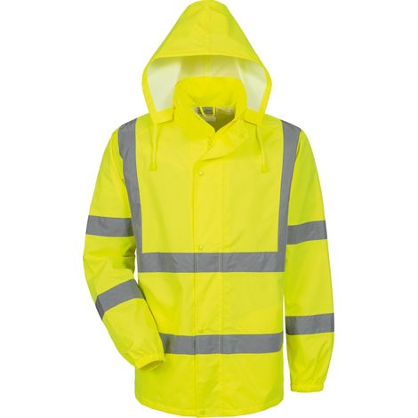Gr .2XL (62/64) ONNO WARNSCHUTZ-REGENJACKE gelb ONNO HIGH VISIBILITY RAIN JA (1/2)