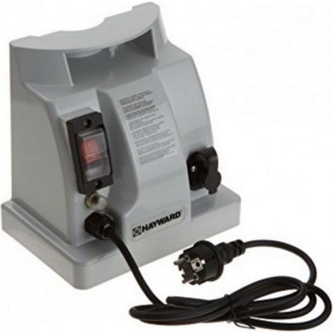 Hayward – Boitier d'alimentation 230V pour robot de piscine électrique – Compatible SharkVac, TigerShark, Evac – Plastique – Dimensions 26 x 14 x 11 cm
