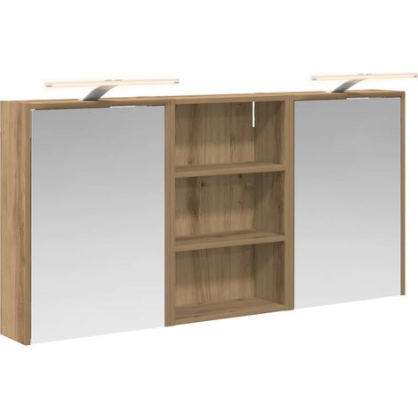 Maison Exclusive - Badezimmerschrank-Set 3 pcs 126 x 16 x 62,5 cm