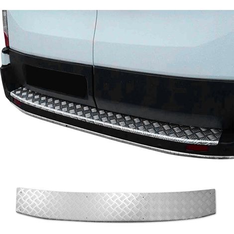 Protection Seuil de Pare-Chocs Arriére Compatible avec Ford Transit 2014-2021 Aluminium (1/5)