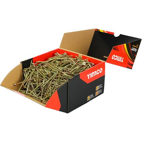 TIMCO Velocity Premium Multi-Use Countersunk Gold Woodscrews - 5.0 x 80 (1/2)