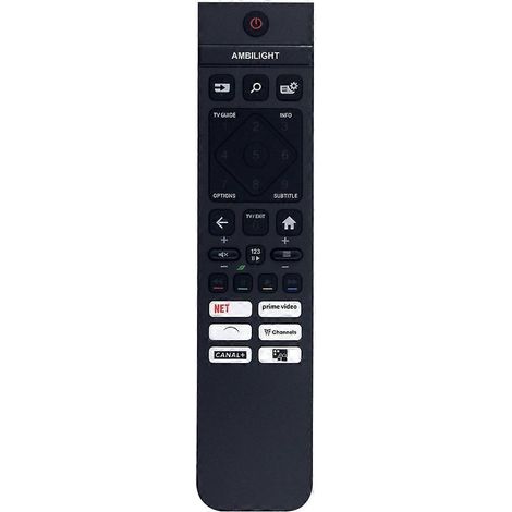 Ersatzfernbedienung SRC-3216-06, kompatibel mit dem Fernseher Philips 398GR10BEPHNF000SY. Die Fernbedienung SRC-3216-06 verfügt über keine Sprachfunktion. (1/5)