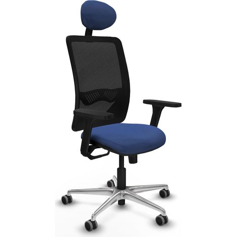 Bürostuhl piqueras y crespo Zulema schwarz Schaumstoff hoher Dichte (1/2)