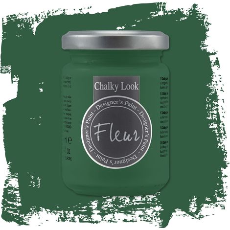 Fleur - Colori a base minerale - Fleur chalky look - effetto gesso 130 ml - scegli il colore / -/F54 The green queen