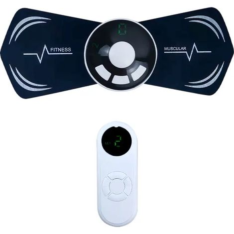 Masseur de cou avec télécommande, drainage lymphatique portable pour dos et nuque, soulagement des douleurs (1/5)