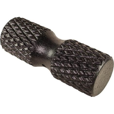 Schwarze Massagerolle 42 x 15 cm – für Wirbelsäule, Waden und querverlaufende Muskeln (1/2)