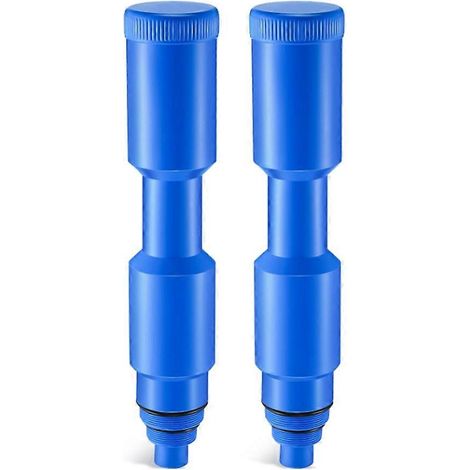 2er-Pack Poolskimmerstopfen, Poolskimmerschutz, Winterfestmachungsstopfen für 1 1/2-Zoll- und 2-Zoll-Gewindeskimmer (1/5)