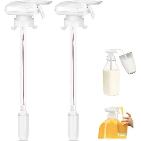 Distributeur de lait électronique 2 pièces, robinet de réfrigérateur, distributeur de boissons, prévention des débordements (1/5)