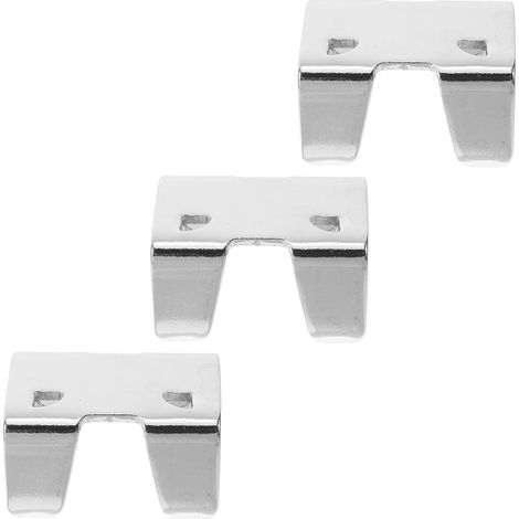 Lot de 3 Pinces à Corde en Fer Robustes Double Pince pour Cordes de 14 à 16mm, Utilisation Marine et Voile, Protection L'usure et Fixation Sûre (1/5)