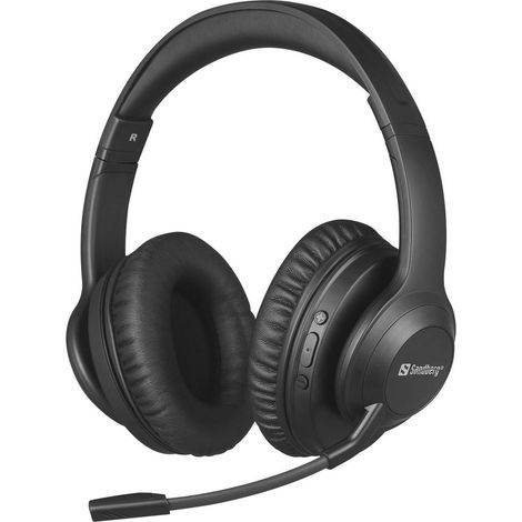 Sandberg 126-45 auricular y casco Auriculares Inalámbrico Diadema Música/uso diario Bluetooth Negro