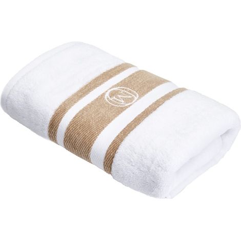 Toalla de mano Monogram Linea 50x100cm beige claro / Officine Monogram (1/5)