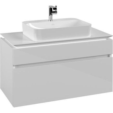 VB WTUS Legato B756 1000x550x500mm 2 écrans WT m.tig Blanc brillant