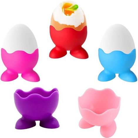 Coquetiers - Lot de 5 - Porte-œufs - Joli design (1/5)
