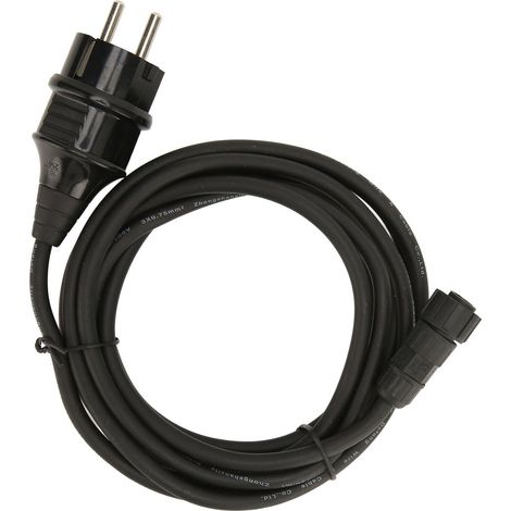 Câble d'alimentation 3 mètres pour générateur solaire WVC 300/350, cordon secteur 220V UE