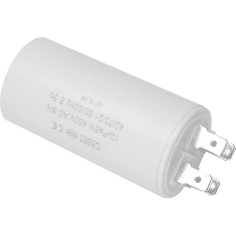 CBB60 Öko-freundlicher Doppel-Einsatz-Motorbetriebskondensator 450 V 10 µF ESR 0,2 (1/5)