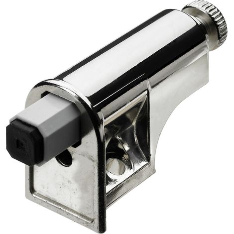 Hettich Anschlag-Türdämpfer zum Anschrauben 60 x 19 x 30 mm aluminium-optik Möbelbeschlag