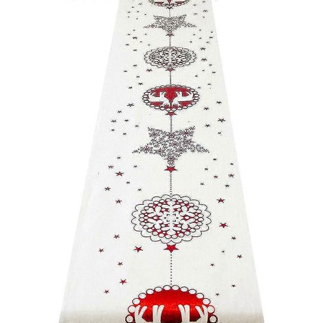 Nappe rectangulaire de Noël, imprimée, imperméable, pour salle à manger et cuisine (1/5)